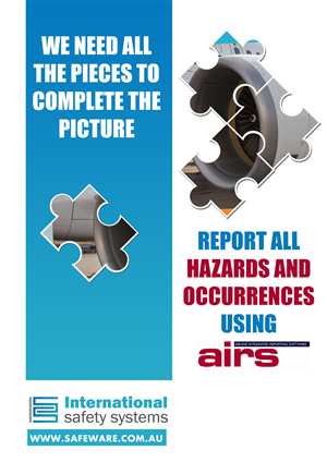 Updated Safety poster for our clients