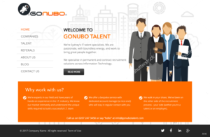 Wordpress Design by pb for V&A Creative Pty Ltd  | Design: #13437731