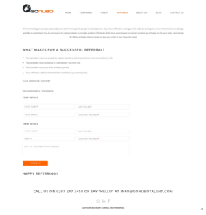 Wordpress Design by pb for V&A Creative Pty Ltd  | Design: #13458936