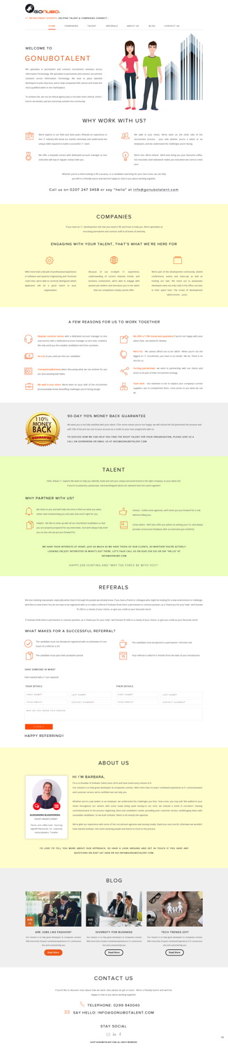 WordPress-Design von pb für V&A Creative Pty Ltd  | Design #13547085