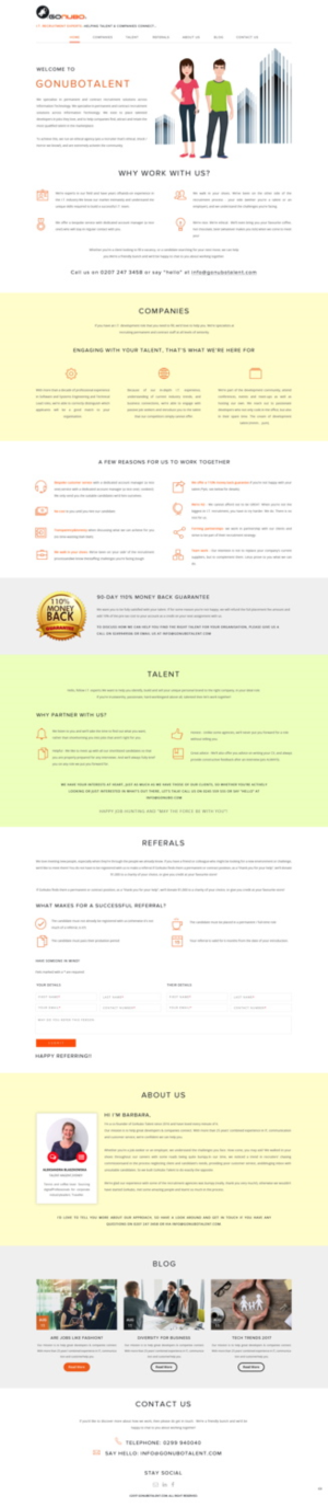 Wordpress Design by pb for V&A Creative Pty Ltd  | Design: #13547085