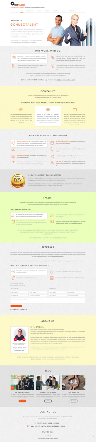 Wordpress Design by pb for V&A Creative Pty Ltd  | Design #13574925