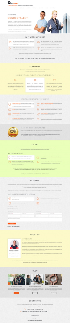 Wordpress Design by pb for V&A Creative Pty Ltd  | Design: #13574925