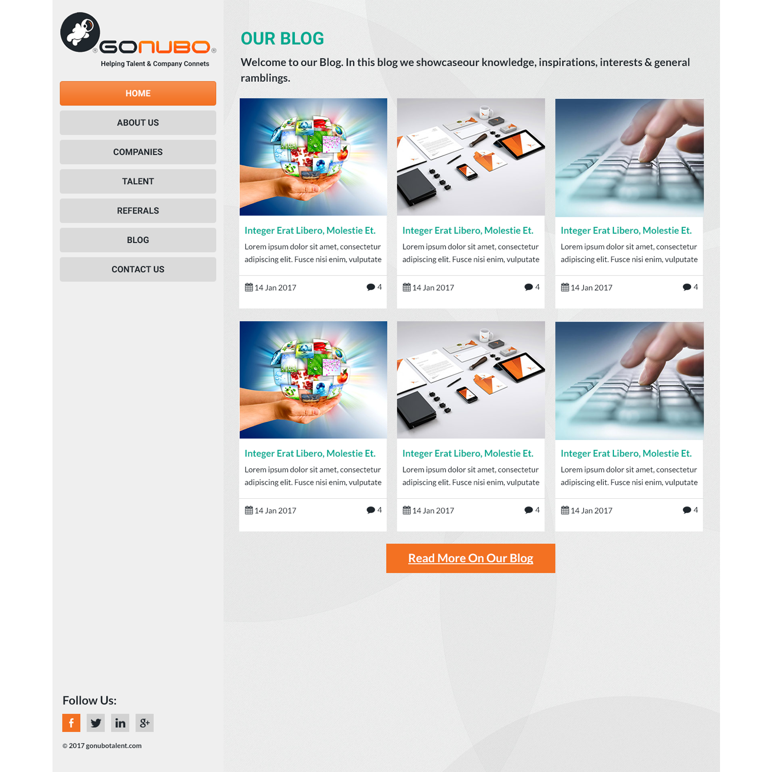 Wordpress Design by thakurvandy07 for V&A Creative Pty Ltd  | Design #13586717