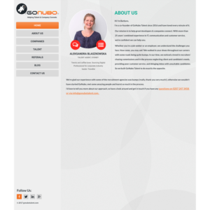 Wordpress Design by thakurvandy07 for V&A Creative Pty Ltd  | Design: #13586718