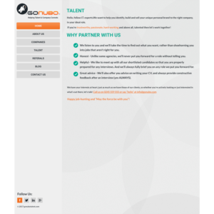 Wordpress Design by thakurvandy07 for V&A Creative Pty Ltd  | Design #13586734