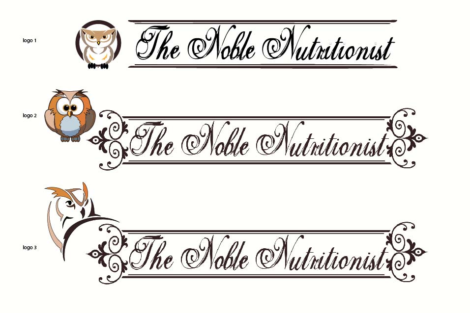 Logo Design by Dragan Dobrosavljevic for The Noble Nutritionist | Design #2464819
