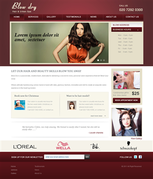 Web Design by rajesh prn for bOnline Ltd. | Design #539320