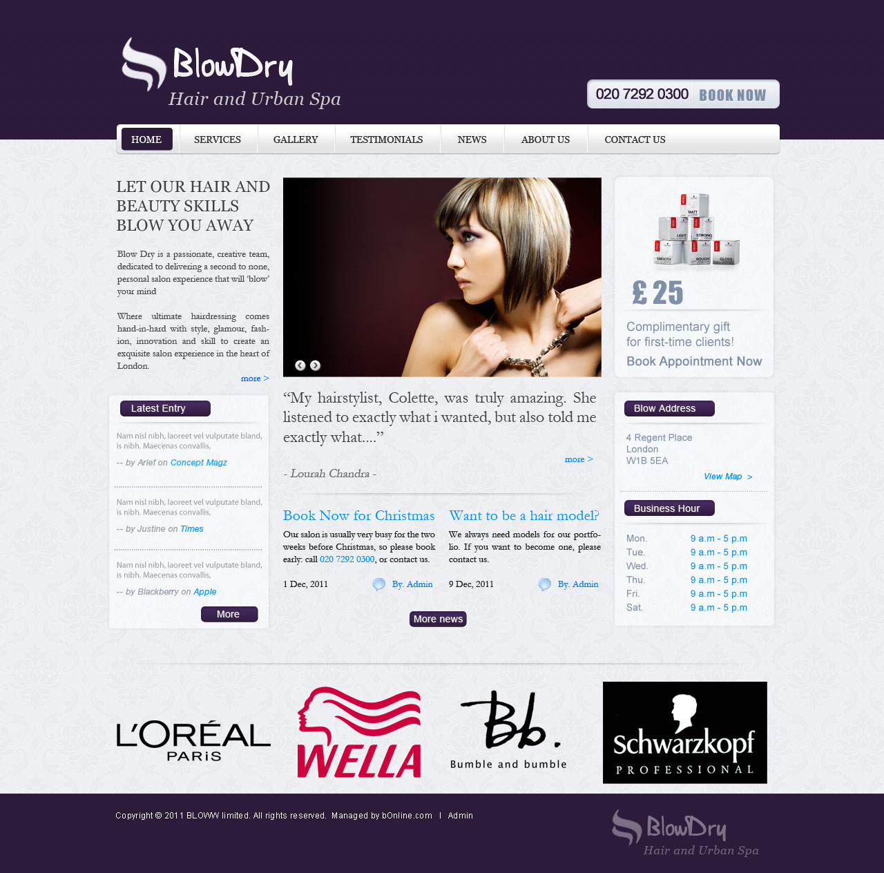 Web Design by AriefK for bOnline Ltd. | Design #534754