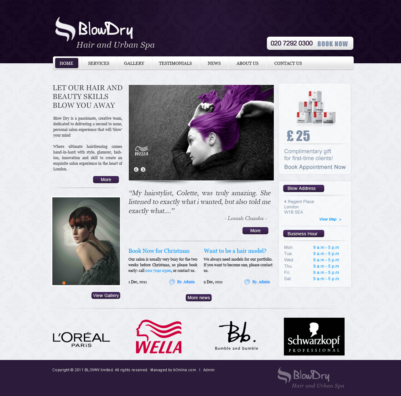 Web Design by AriefK for bOnline Ltd. | Design #535084