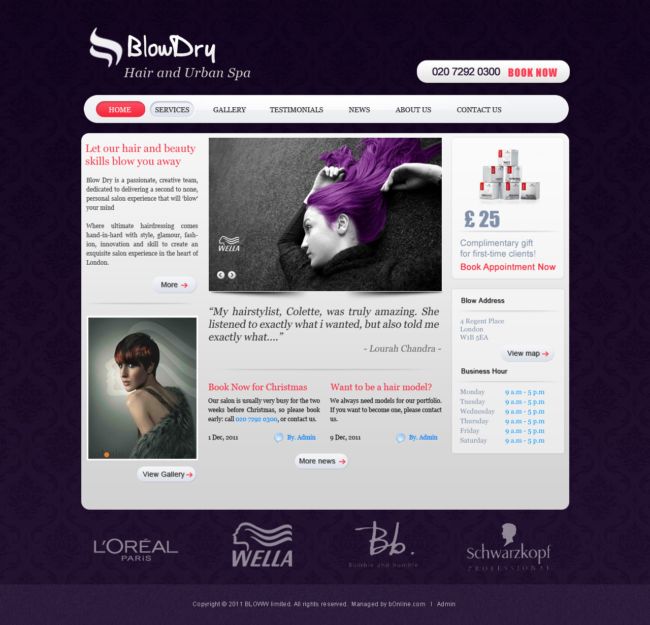 Web Design par AriefK pour bOnline Ltd. | Design #535217