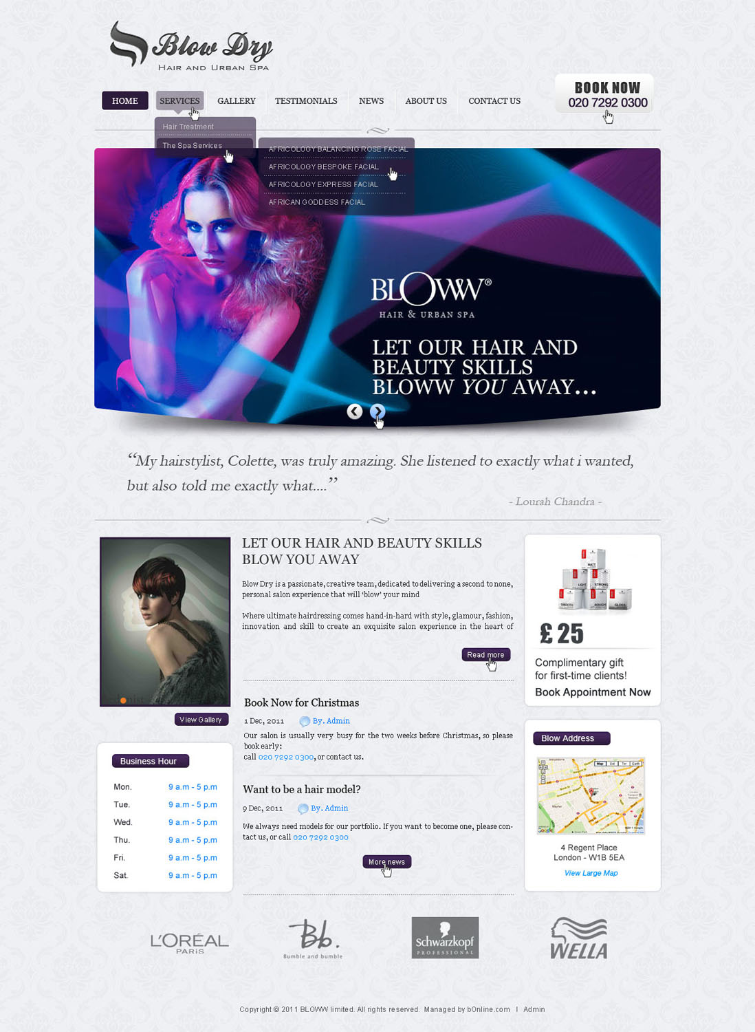 Web Design by AriefK for bOnline Ltd. | Design #535532