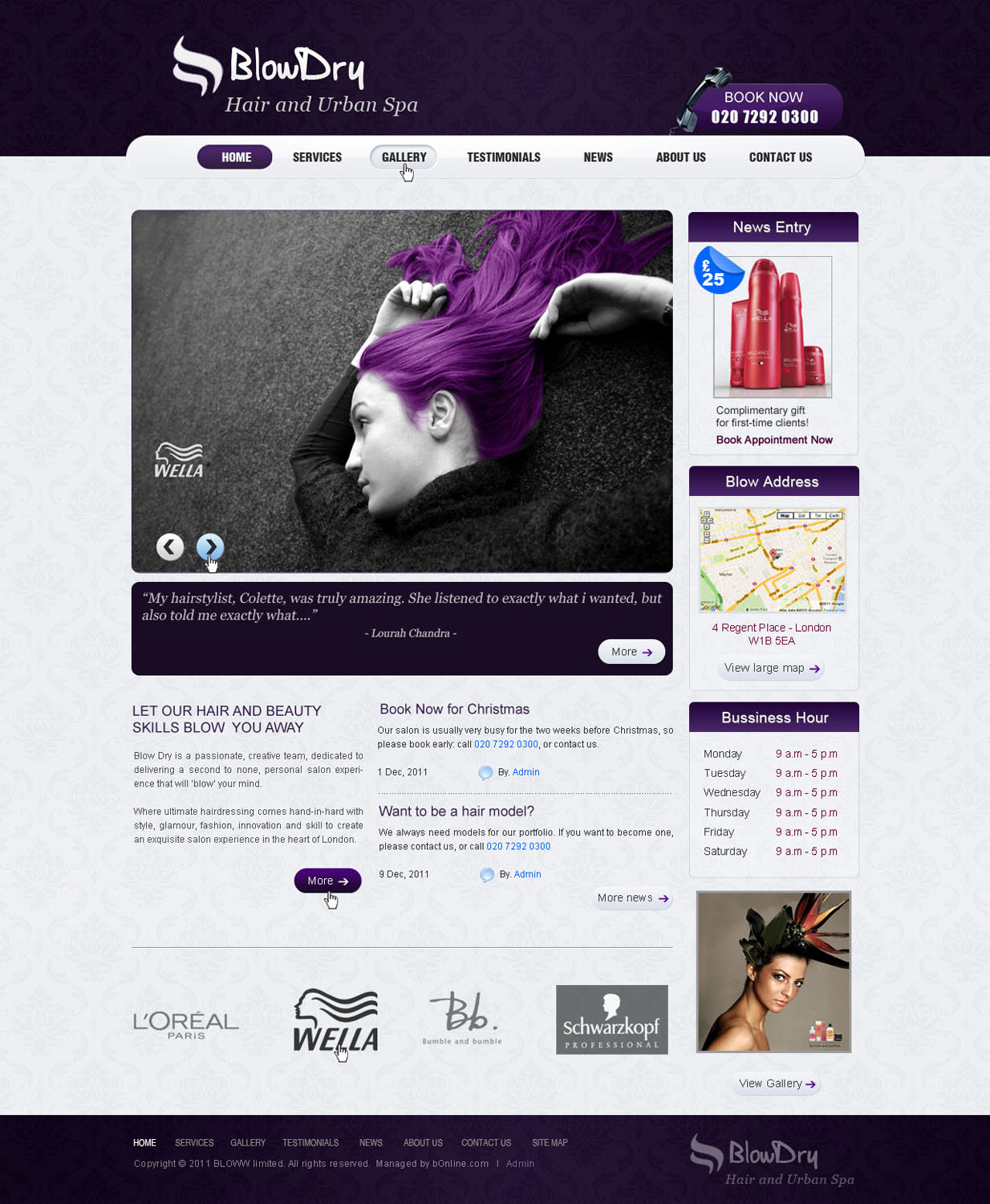 Web Design by AriefK for bOnline Ltd. | Design #537734