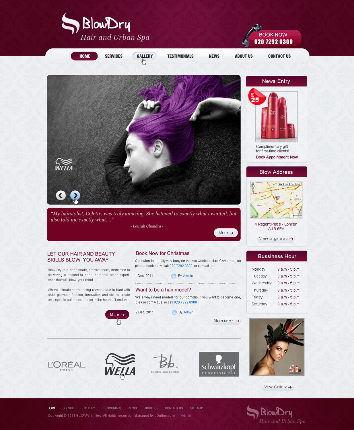 Web Design by AriefK for bOnline Ltd. | Design #537736