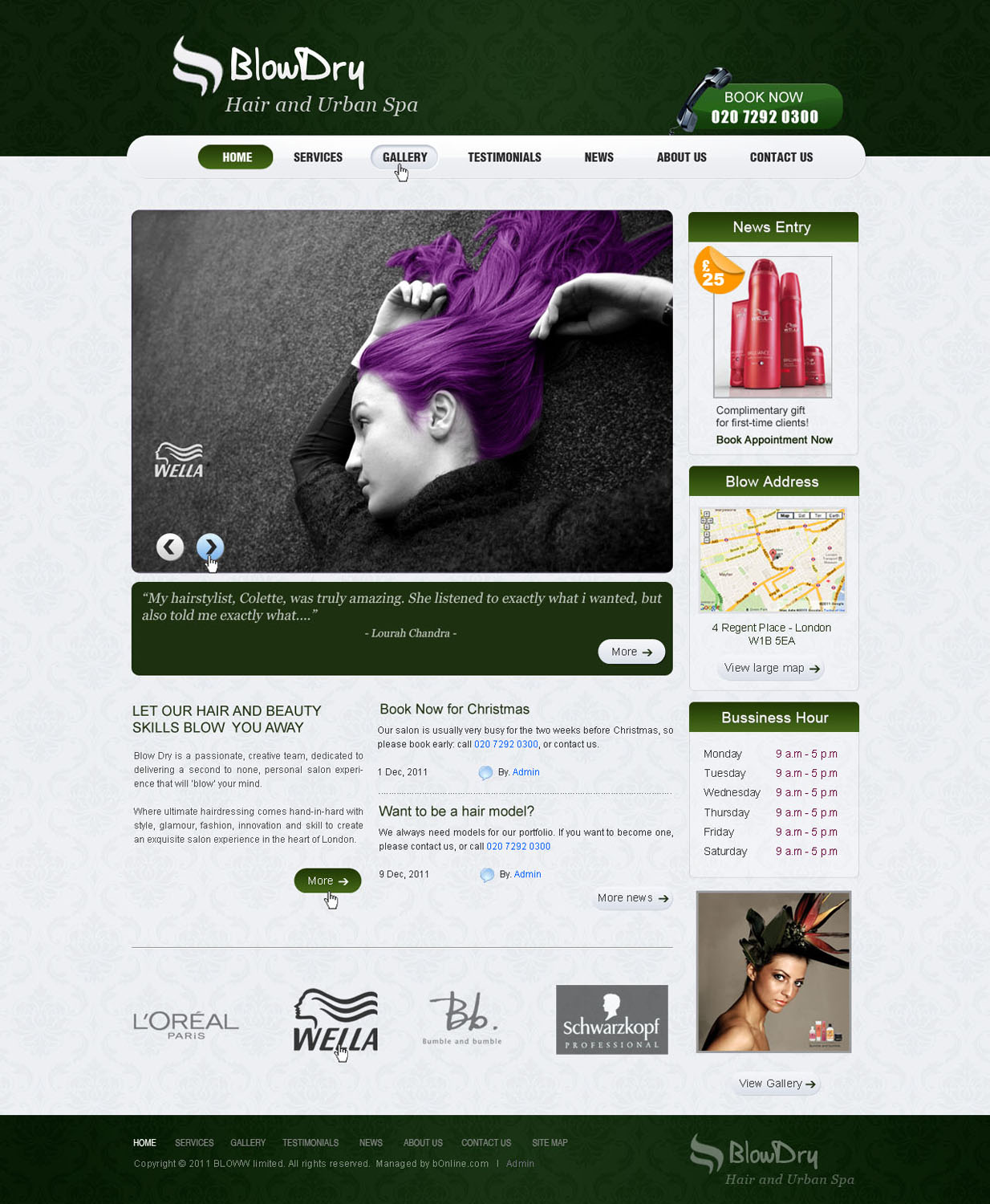 Web Design by AriefK for bOnline Ltd. | Design #537737