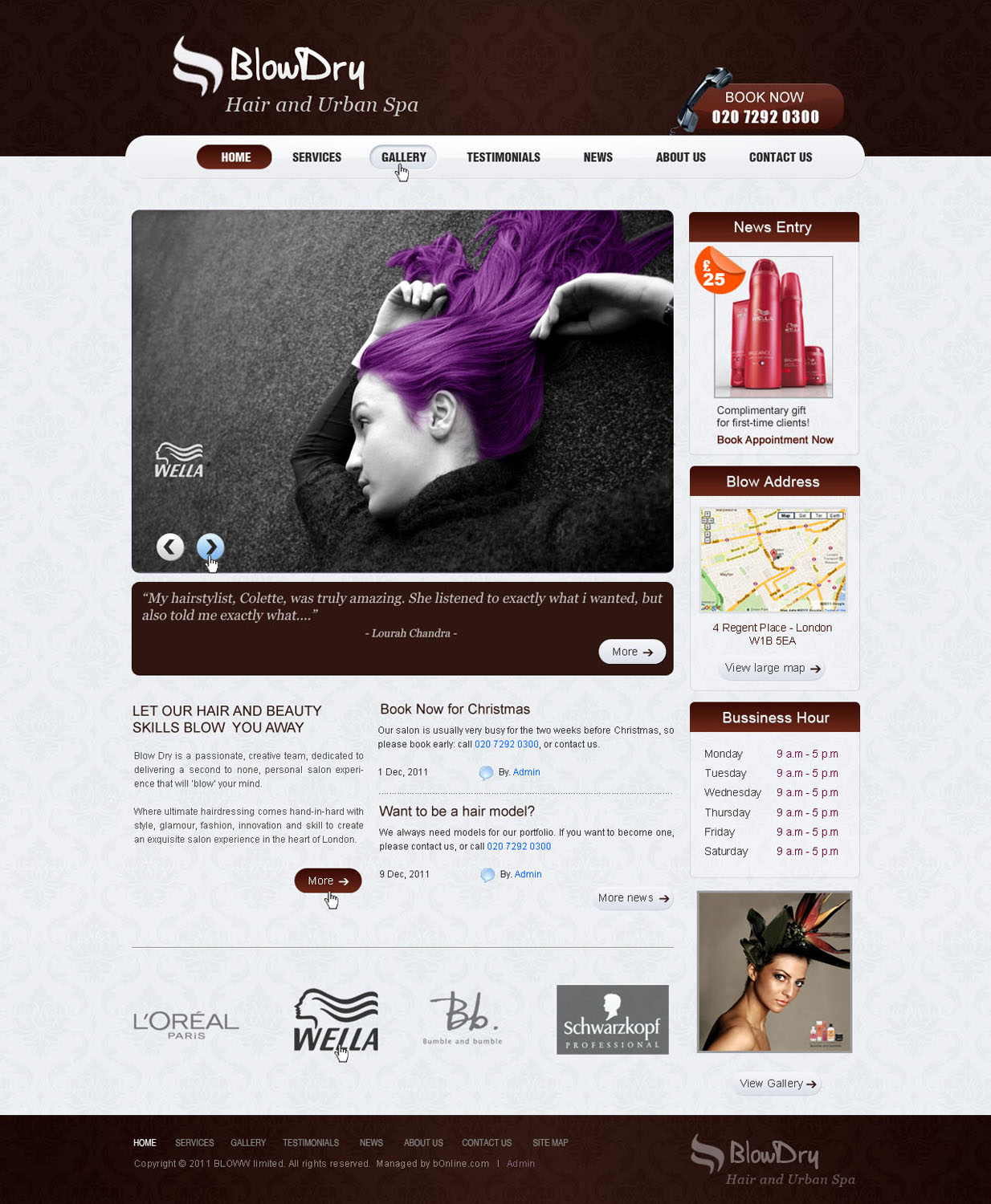 Web Design by AriefK for bOnline Ltd. | Design #537738