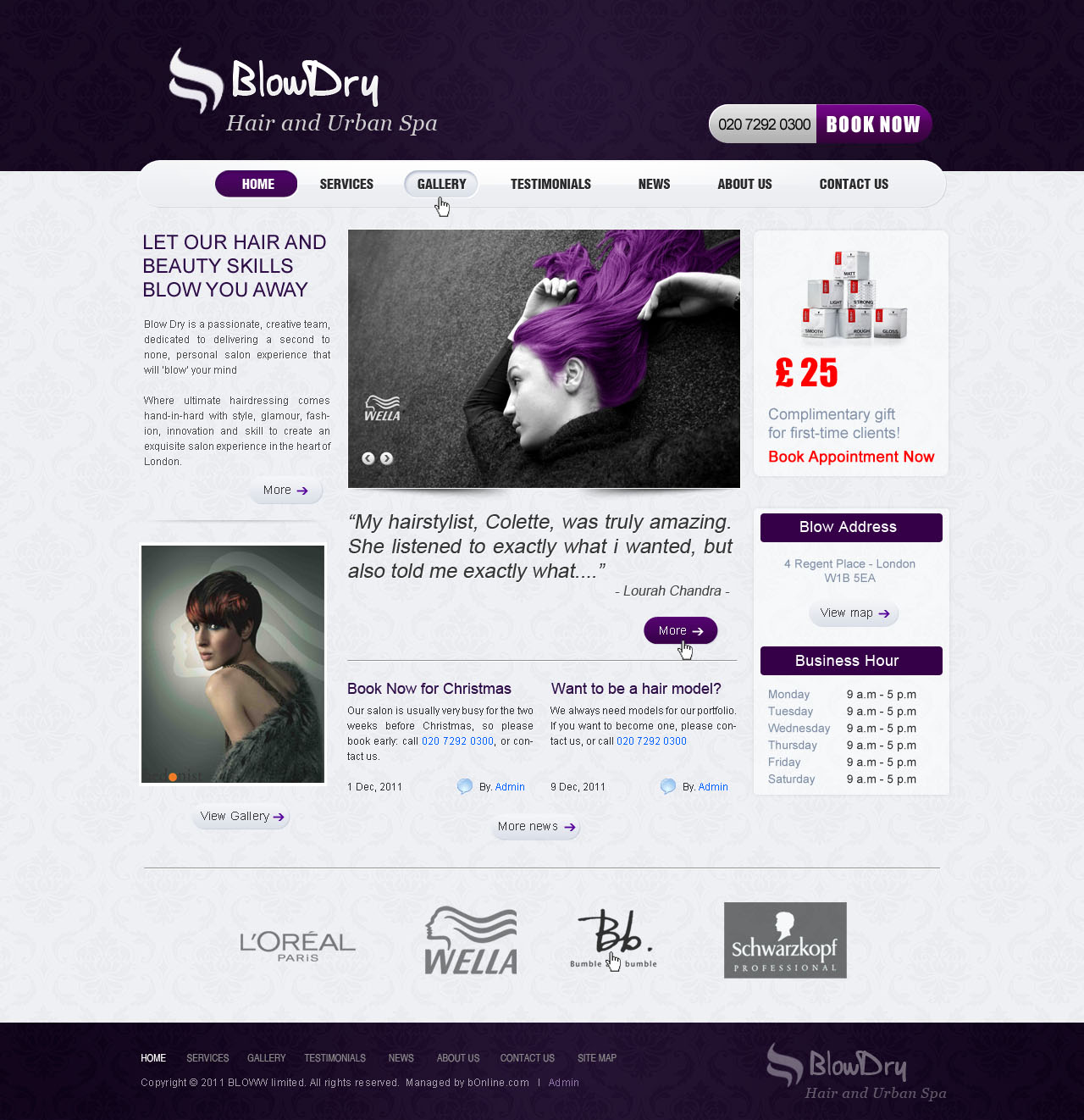 Web Design by AriefK for bOnline Ltd. | Design #537741