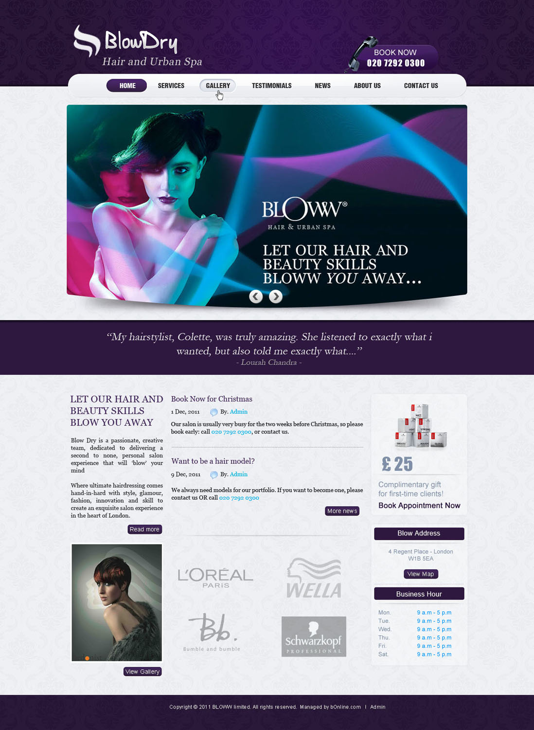 Web Design by AriefK for bOnline Ltd. | Design #537747