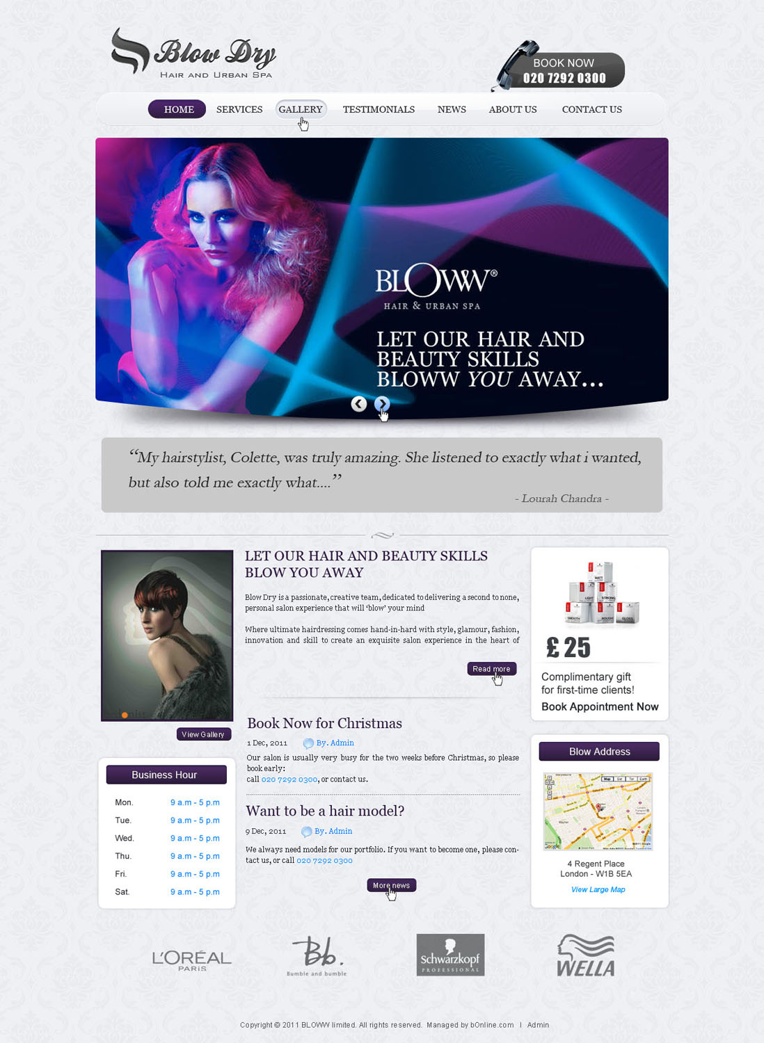 Web Design by AriefK for bOnline Ltd. | Design #537750