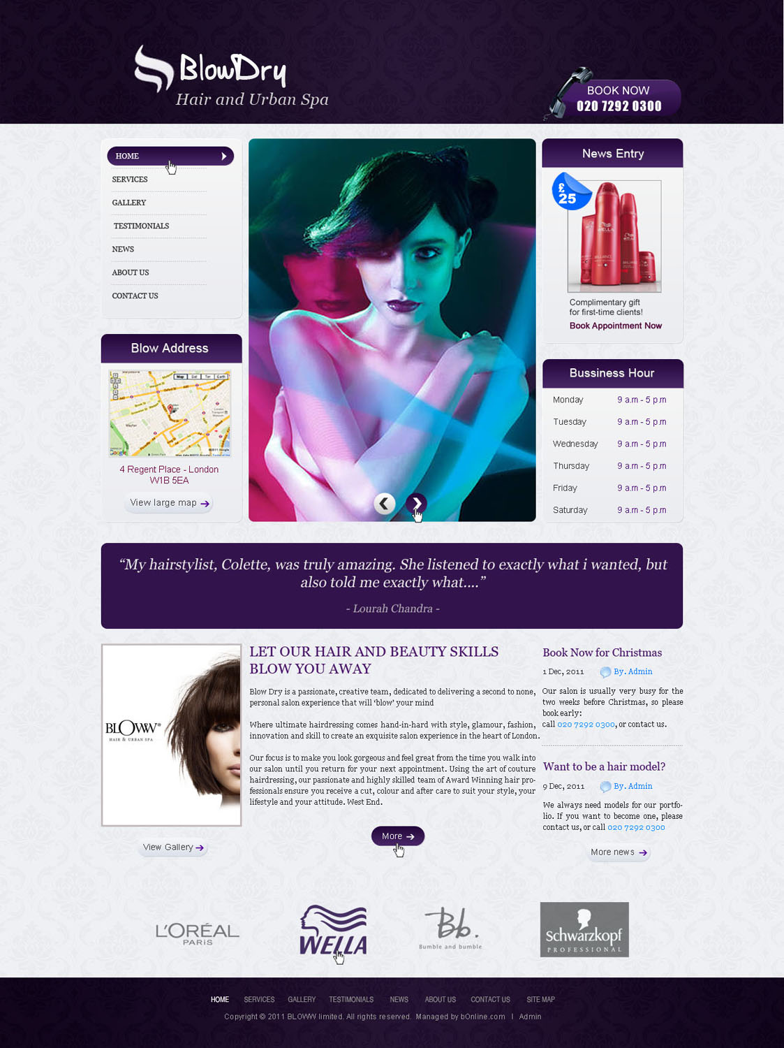 Web Design by AriefK for bOnline Ltd. | Design #539028