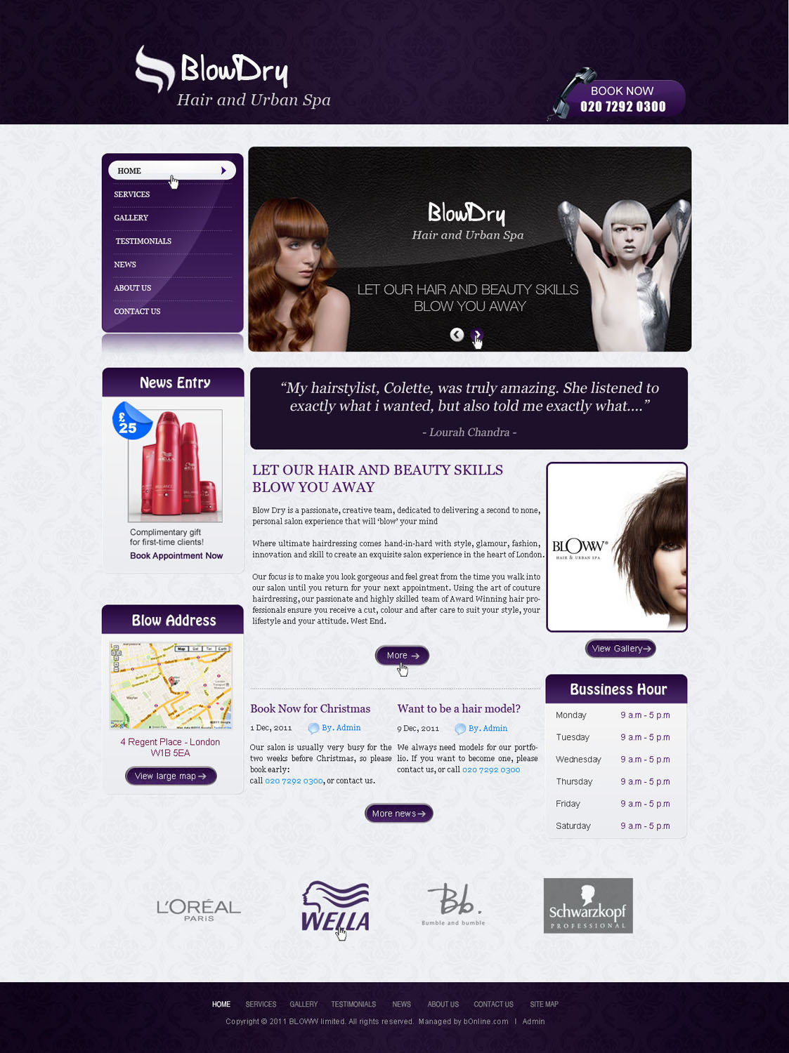 Web Design by AriefK for bOnline Ltd. | Design #539448