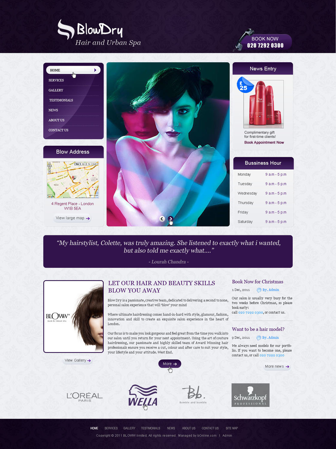 Web Design by AriefK for bOnline Ltd. | Design #539454