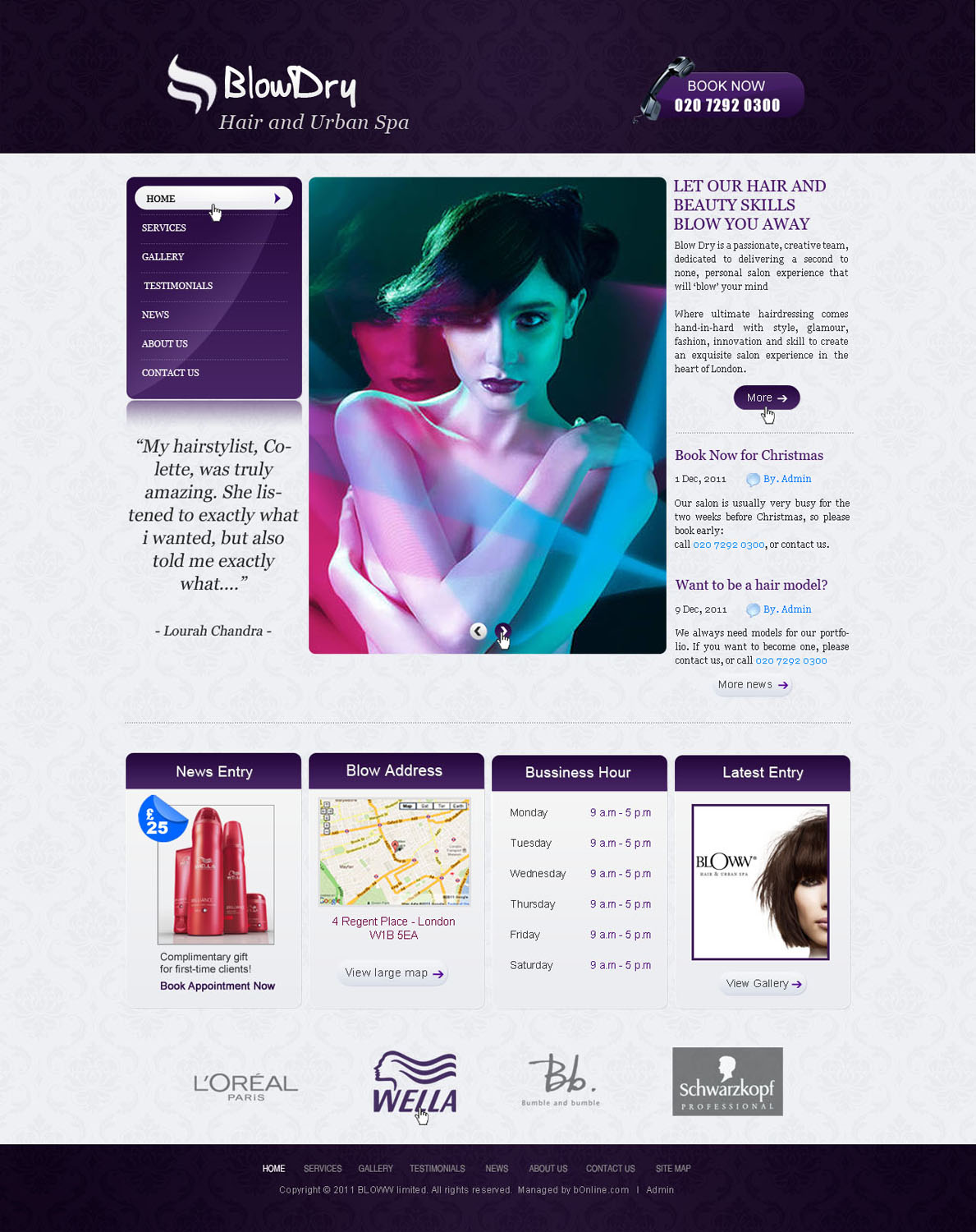 Web Design by AriefK for bOnline Ltd. | Design #540461