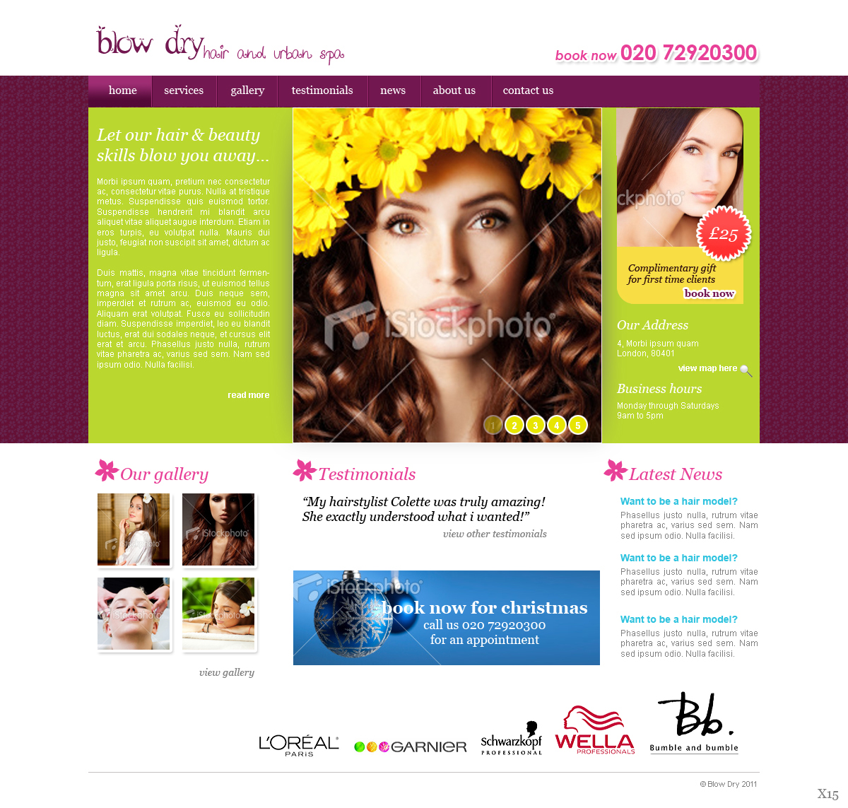 Web Design by pb for bOnline Ltd. | Design #537783