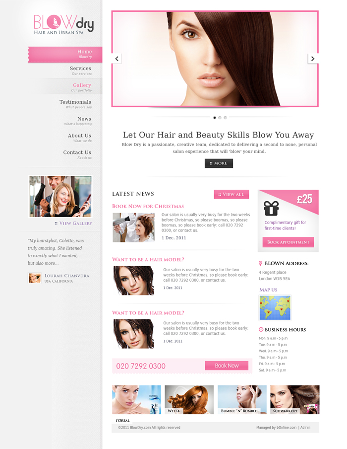 Web Design by the-lion-king for bOnline Ltd. | Design #539970
