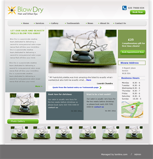 Web Design by GK for bOnline Ltd. | Design #539569