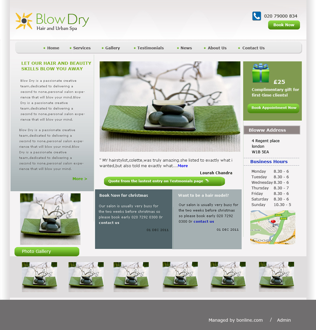 Web Design by GK for bOnline Ltd. | Design #541318