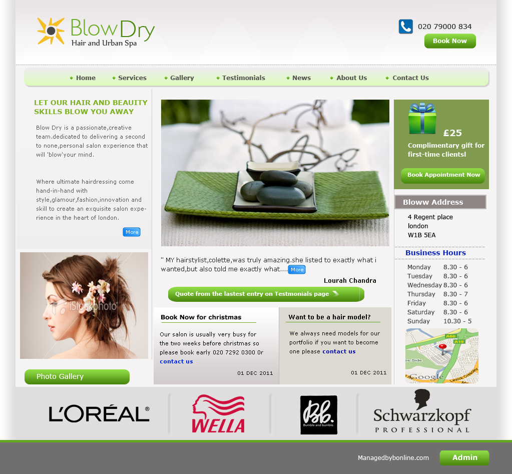 Web Design by GK for bOnline Ltd. | Design #546970