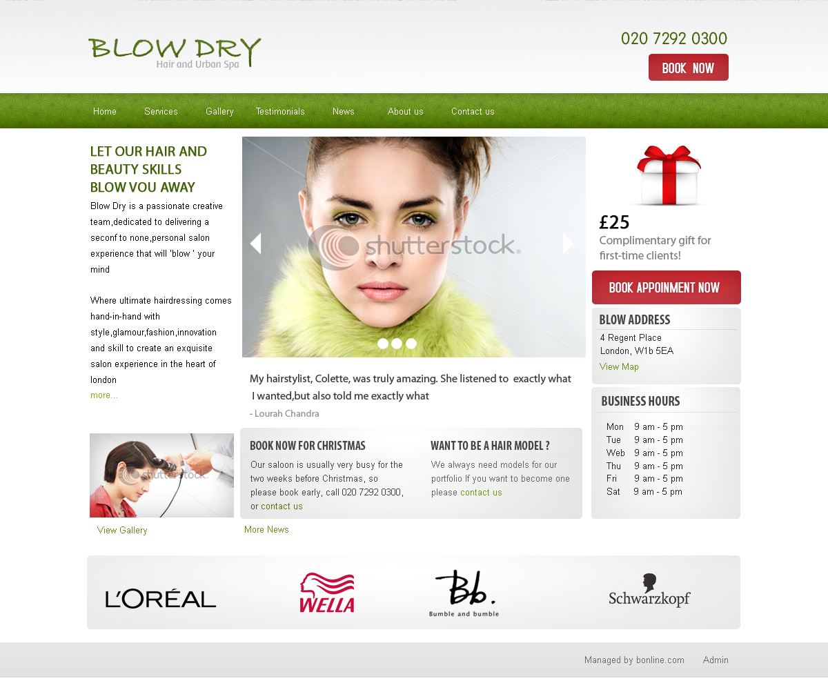 Web Design par jijesh pour bOnline Ltd. | Design #534515