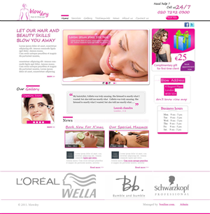 Web Design by Anoop Aravind for bOnline Ltd. | Design: #539933
