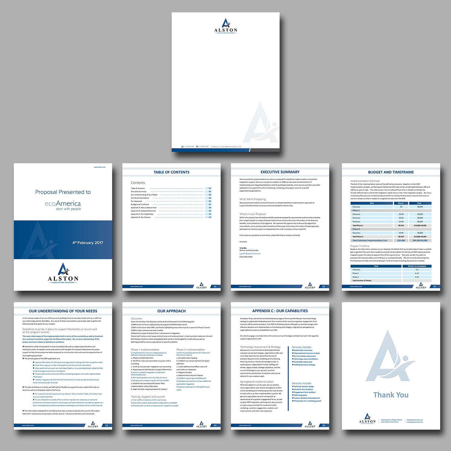 Stationery Design by kousik for Alston Global Strategies LLC | Design #13587729