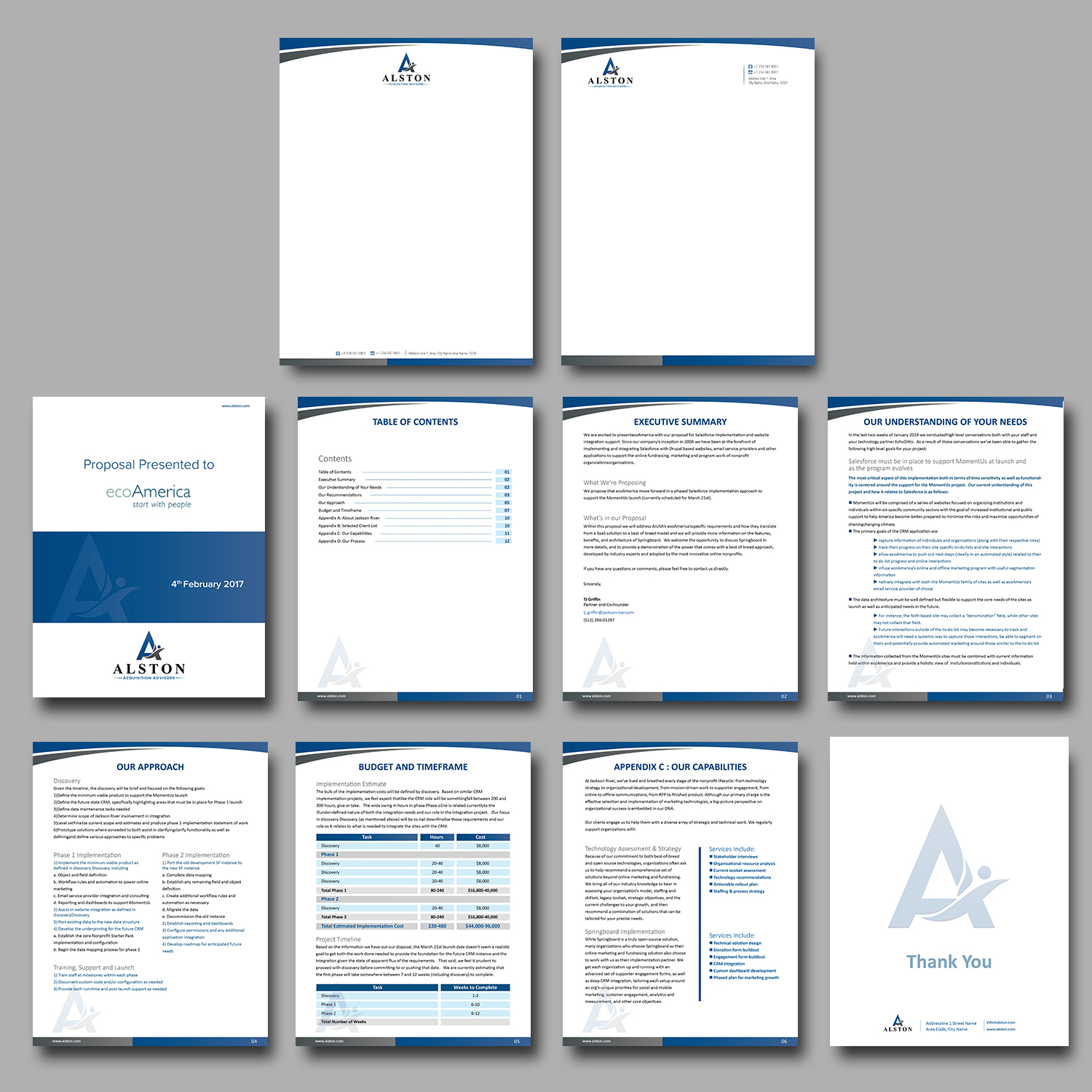 Schreibwaren-Design von kousik für Alston Global Strategies LLC | Design #13609189