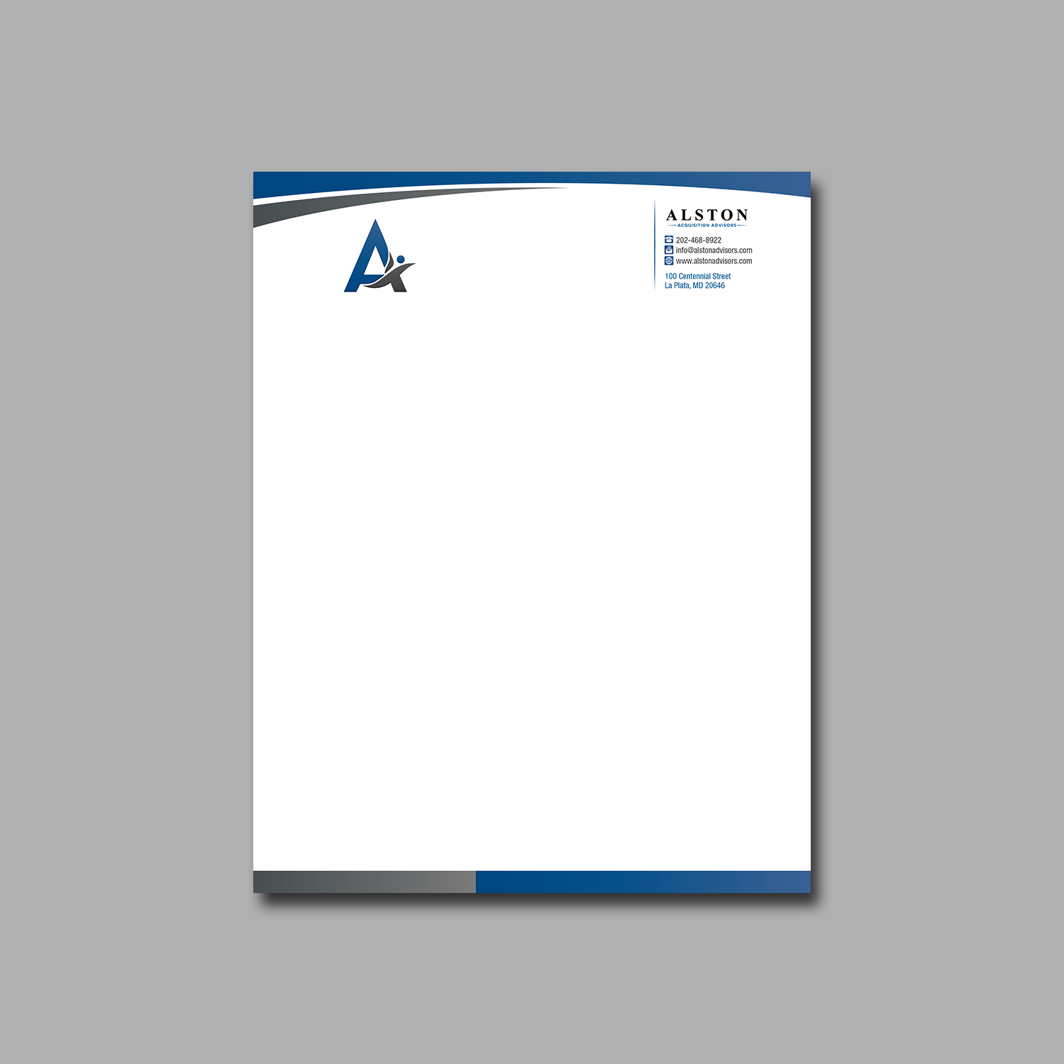 Stationery Design by kousik for Alston Global Strategies LLC | Design #13678629