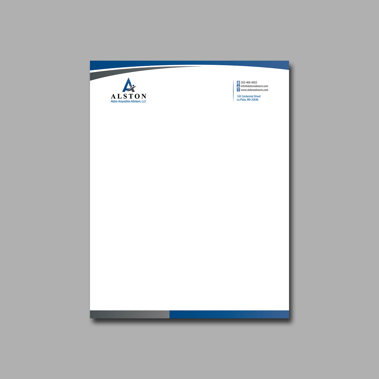 Stationery Design by kousik for Alston Global Strategies LLC | Design #13678957