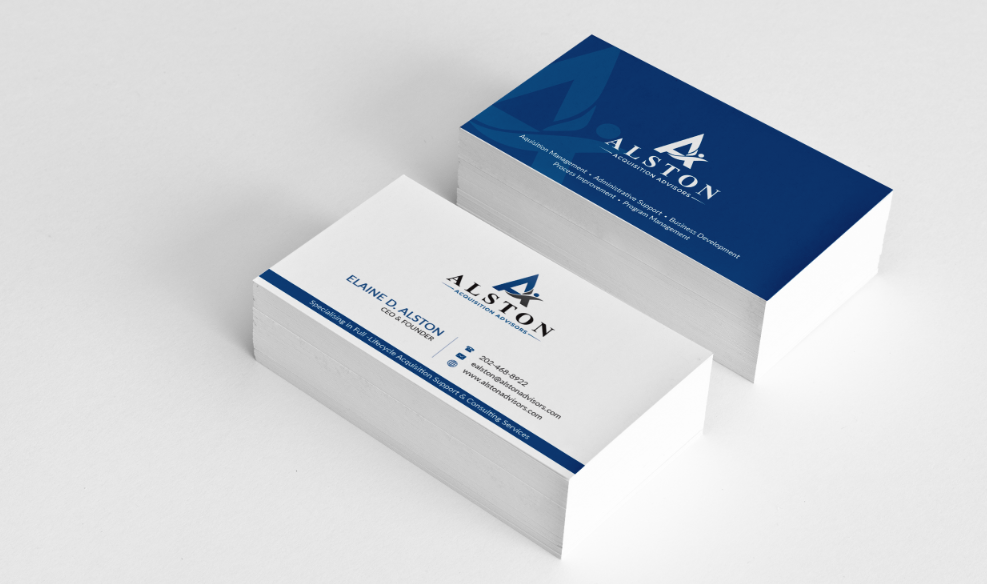 Stationery Design by Sarah Mathews for Alston Global Strategies LLC | Design #13431086