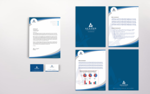 Stationery Design by Sarah Mathews for Alston Global Strategies LLC | Design: #13437989