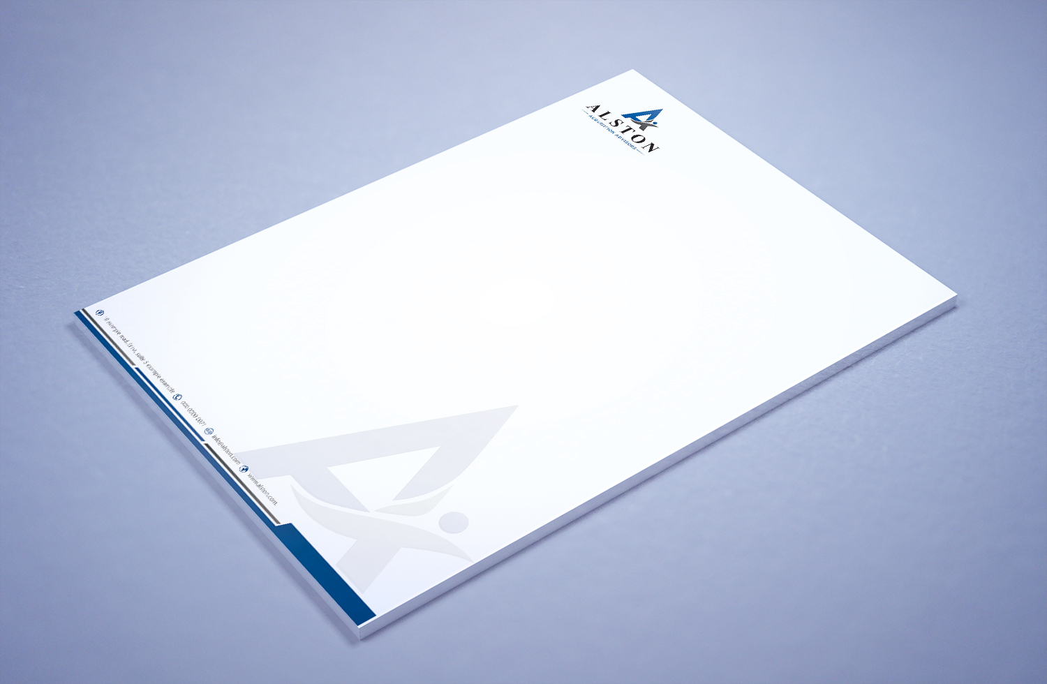 Stationery Design by Petter Goms for Alston Global Strategies LLC | Design #13516677