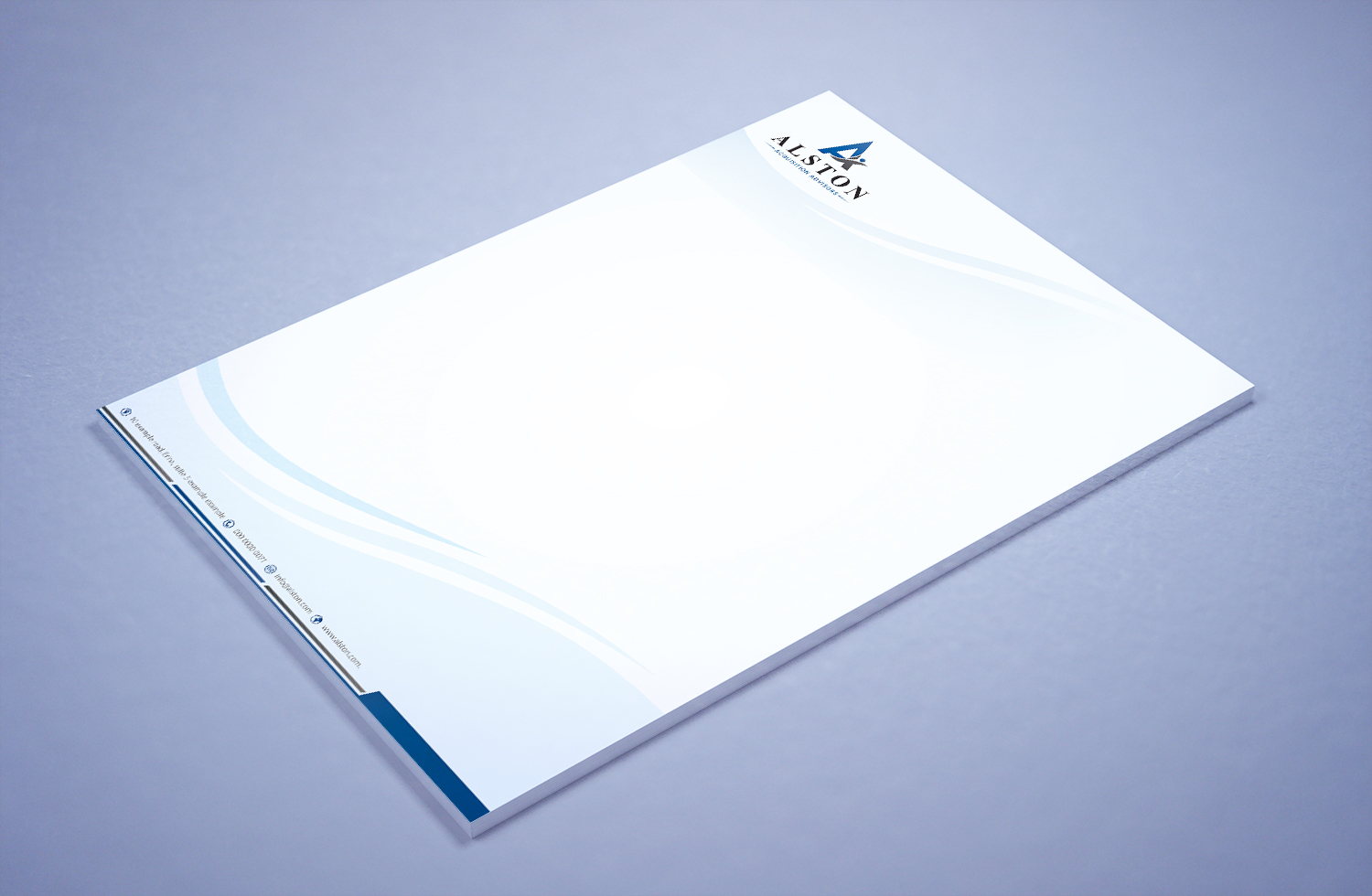 Stationery Design by Petter Goms for Alston Global Strategies LLC | Design #13516678