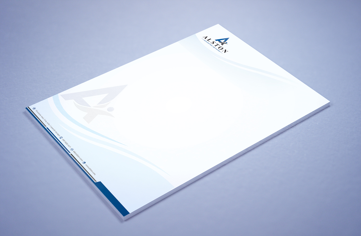 Stationery Design by Petter Goms for Alston Global Strategies LLC | Design #13516680