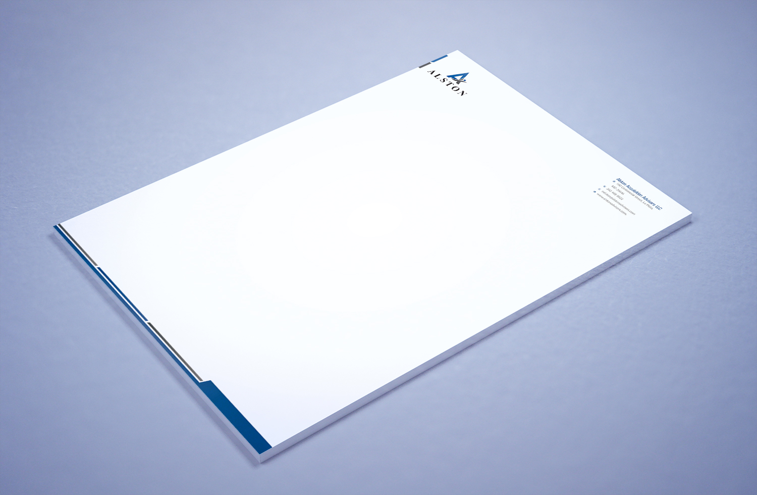 Stationery Design by Petter Goms for Alston Global Strategies LLC | Design #13531524
