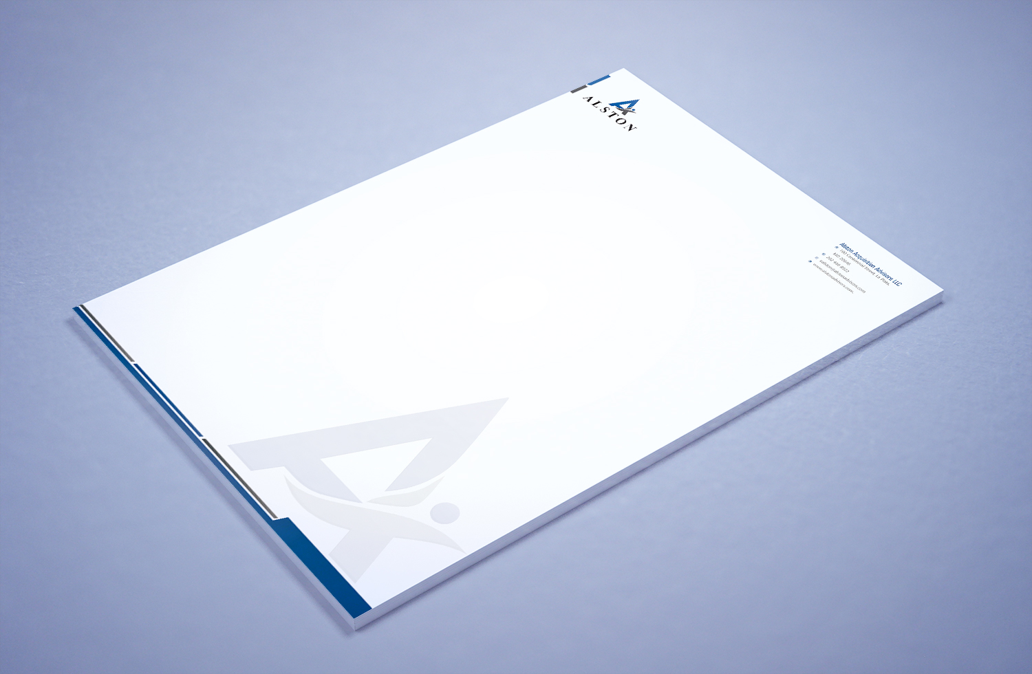 Stationery Design by Petter Goms for Alston Global Strategies LLC | Design #13531525