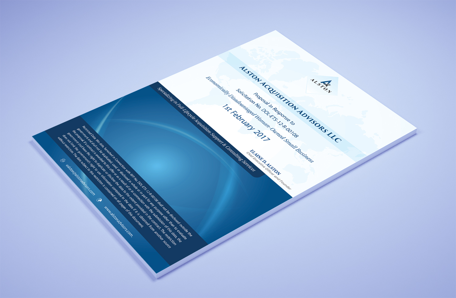 Stationery Design by Petter Goms for Alston Global Strategies LLC | Design #13591680