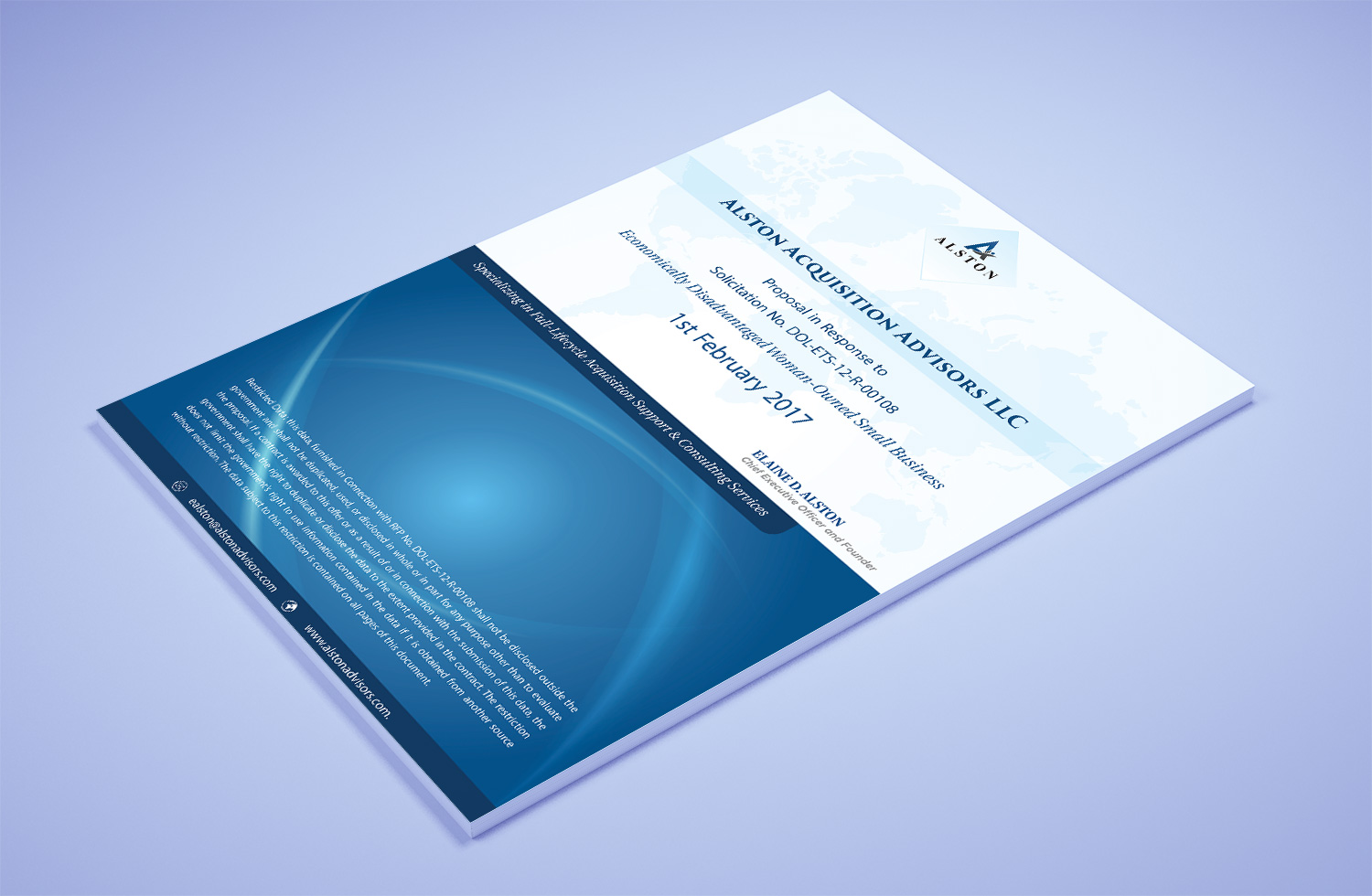 Stationery Design by Petter Goms for Alston Global Strategies LLC | Design #13591681