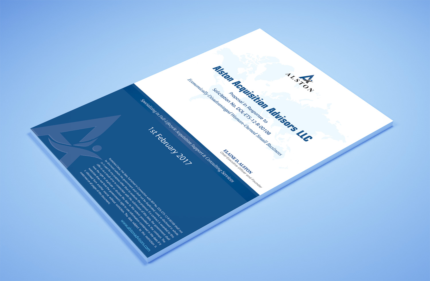 Stationery Design by Petter Goms for Alston Global Strategies LLC | Design #13591862