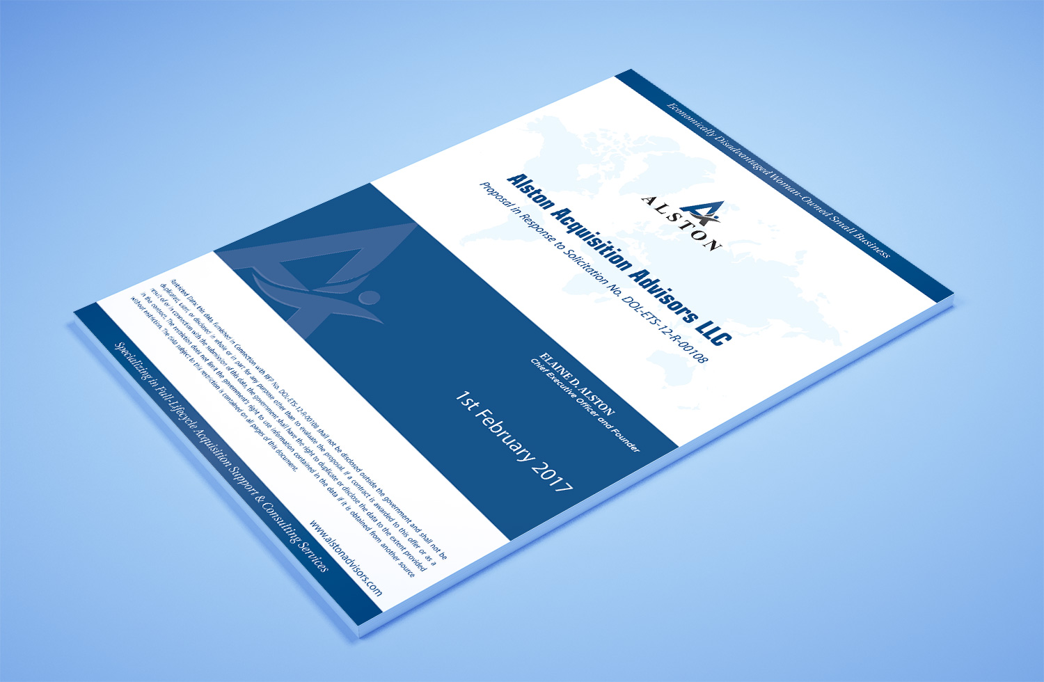 Stationery Design by Petter Goms for Alston Global Strategies LLC | Design #13592558