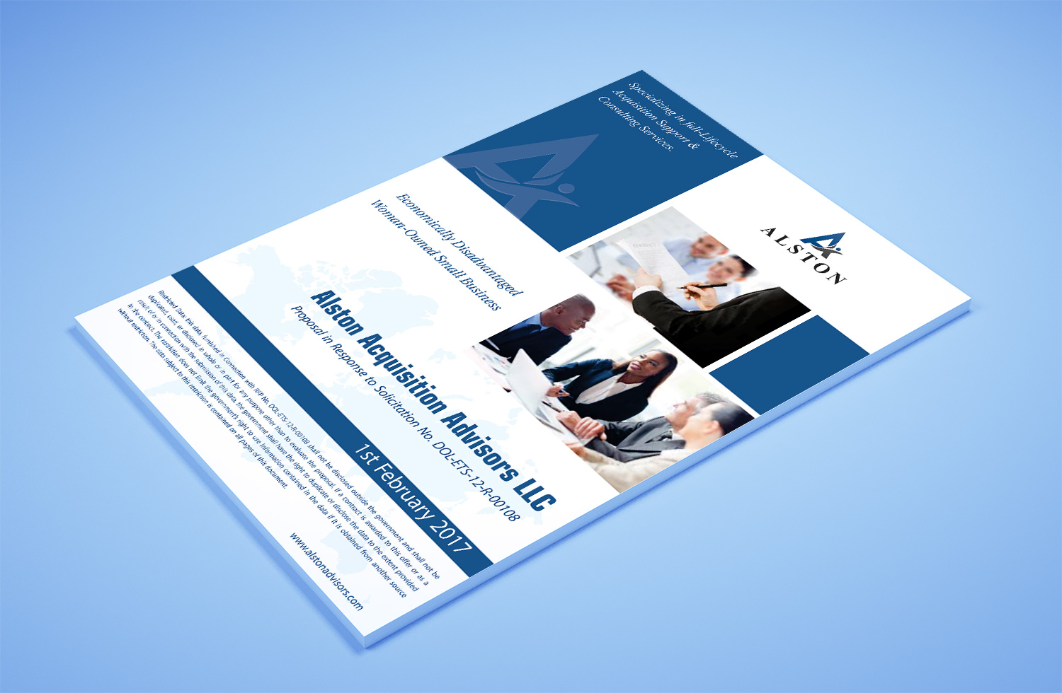 Stationery Design by Petter Goms for Alston Global Strategies LLC | Design: #13593283